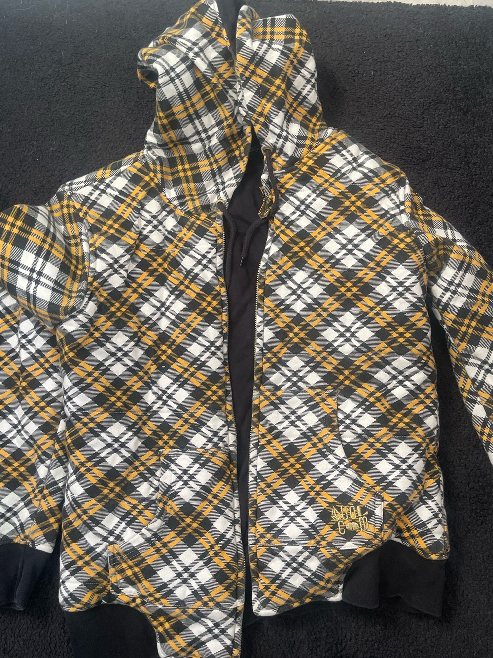 Volcom Quilted Zip Up Jacket